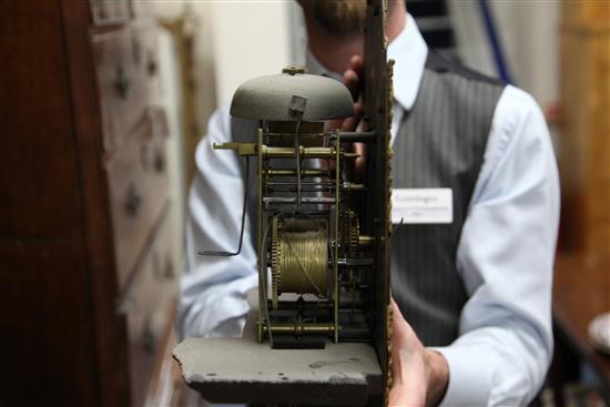 Thomas Smith, Norwich. A George III walnut eight day longcase clock, 7ft 9in.